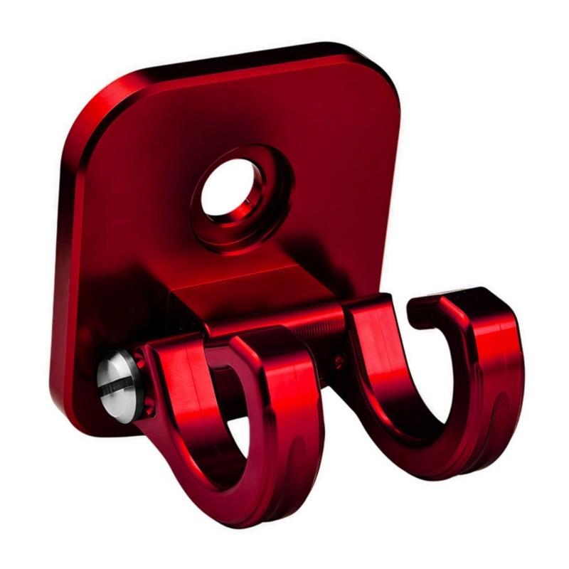 Stabiler Aluminium-Motorradhaken Einfache Montage Kein Werkzeug erforderlich Schnelle Installation Motorrad-Gepäckhaken Geeignet für Fahrrad