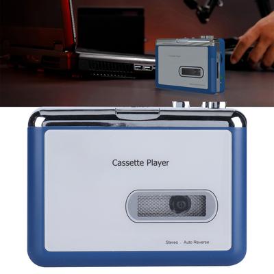 Lecteur de Cassettes Bluetooth Lecteur de Cassettes à Inversion Automatique avec Sortie Bluetooth pour Casque Haut-parleur Lecteur Audio