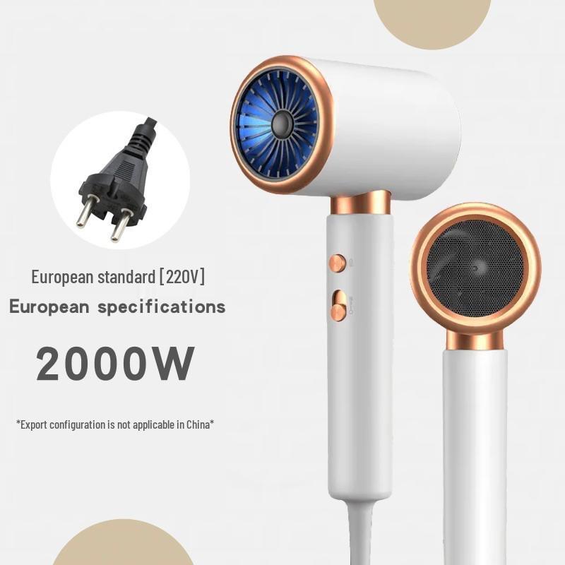 High-Speed Negative Ion Hair Dryer for Home and Salon Use - Cold & Hot Air, High Power