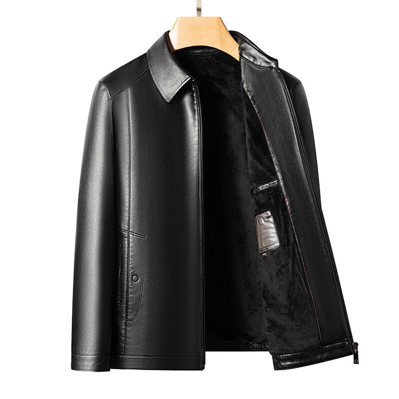 Fengxun Men's Fleece-Lined Autumn/Winter Casual Business Jacket FXYC2186-H