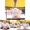 Adorable Cute Bunny Plush Keychain Soft Toy Charming Rabbit Bag Accessory