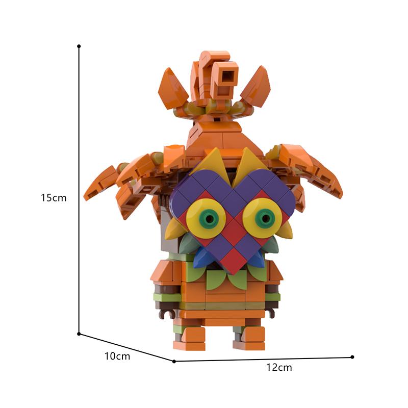 Buildmoc Game Wild Breath Skull Kid Link Bokoblined Brickheadz Anime Figures MOC Building Blocks Toys for Children Gifts
