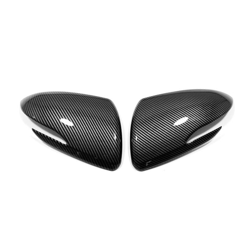 For Hyundai I30 i30 2017 2018   ABS Carbon Fibre Car Side Door Rearview Turning Mirror Sticker Cover Trim Accessories