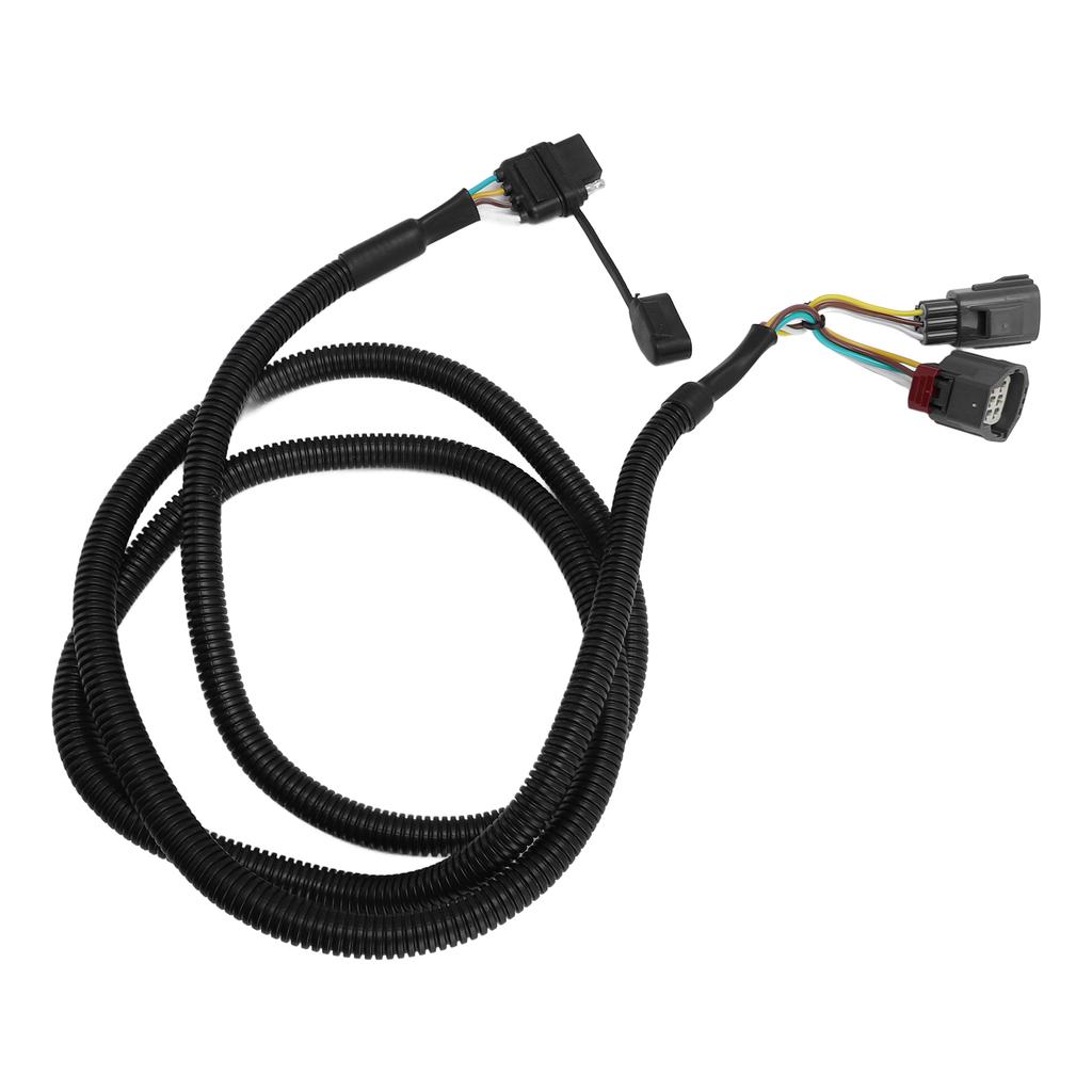 4 Way Flat Trailer Wiring Harness Improve Driving Safety 74.01in Length Stable Connection for JK 2 4 Door Taillights