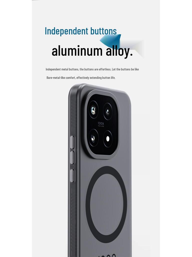 IQOO 15 Ultra-Thin Magnetic Frosted Matte Phone Case – Minimalist, Anti-Drop Protective Cover