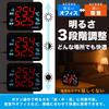 HATUSOKU ON04 LED Digital Thermo-Hygrometer for Commercial and Home Use, Easy To Read, Manual Calibration, Max/Min Recording Function