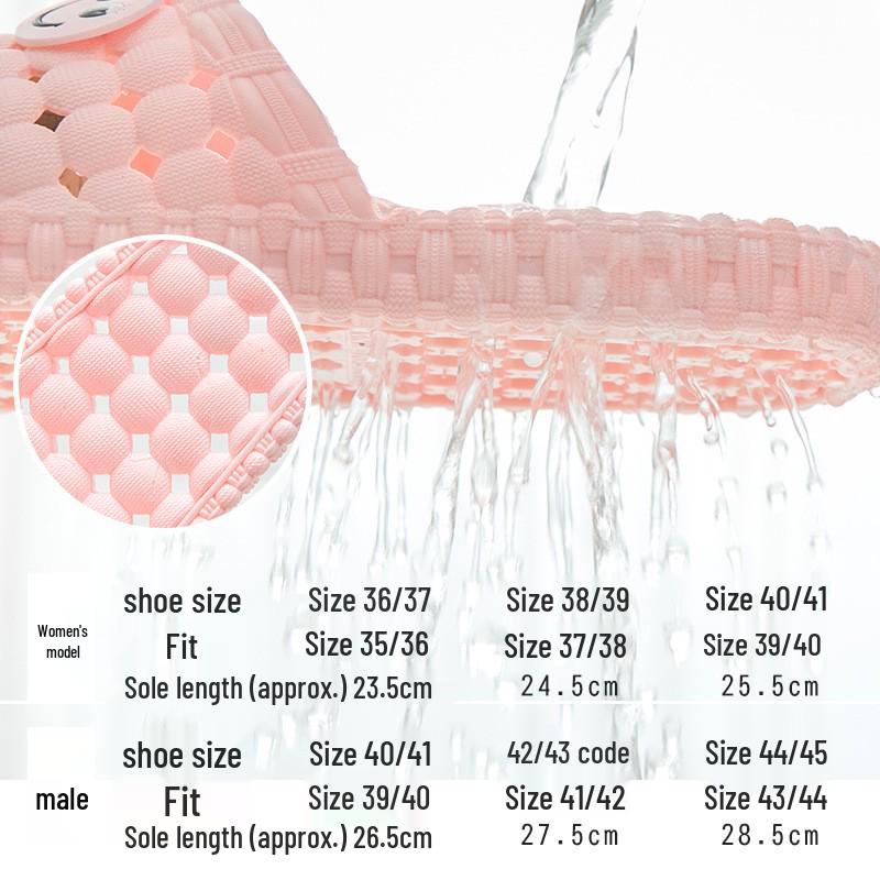 Non-Slip Indoor Bathroom Slippers for Men & Women