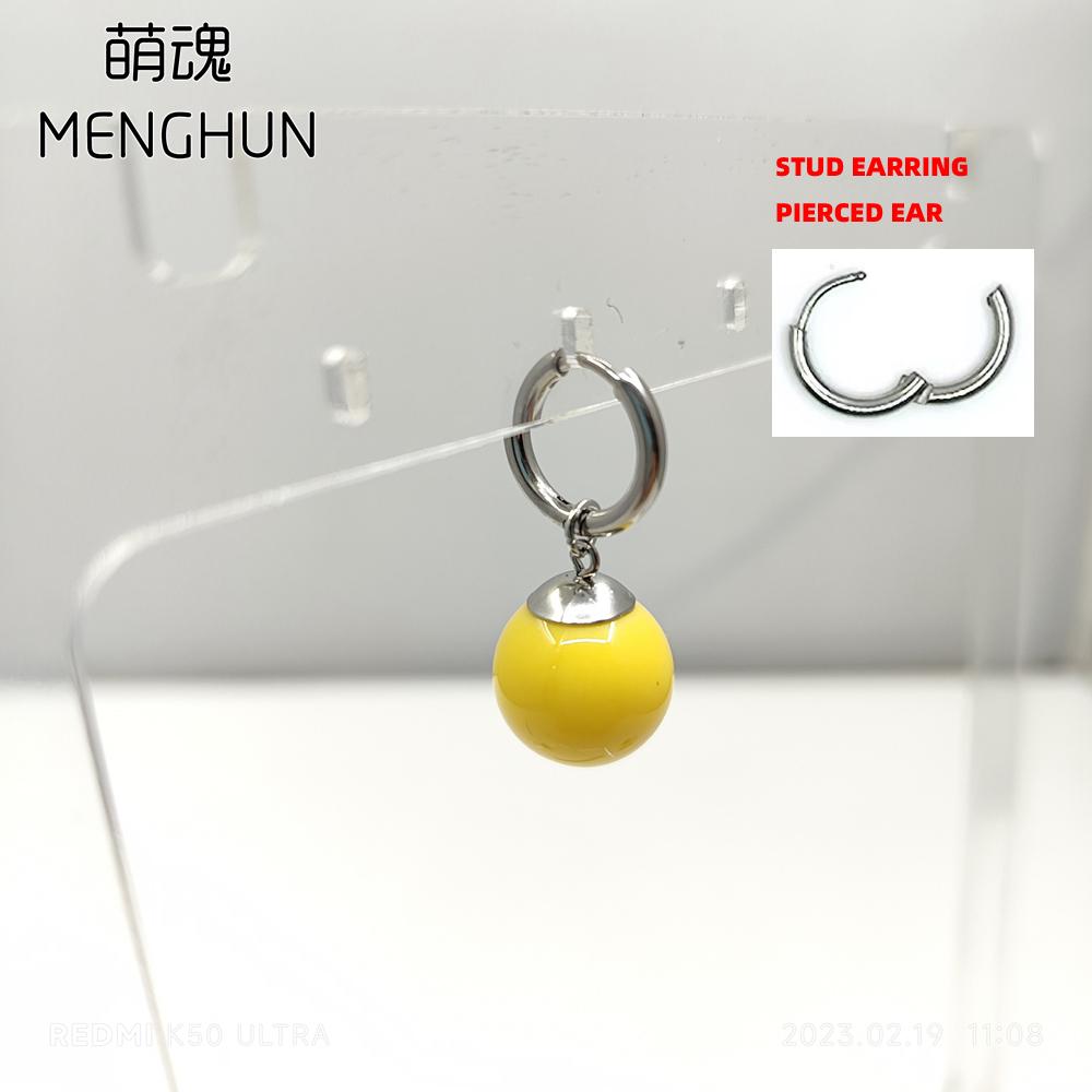 

Серьги в стиле аниме для косплея Серьги Potara желтые бусины зеленые бусины