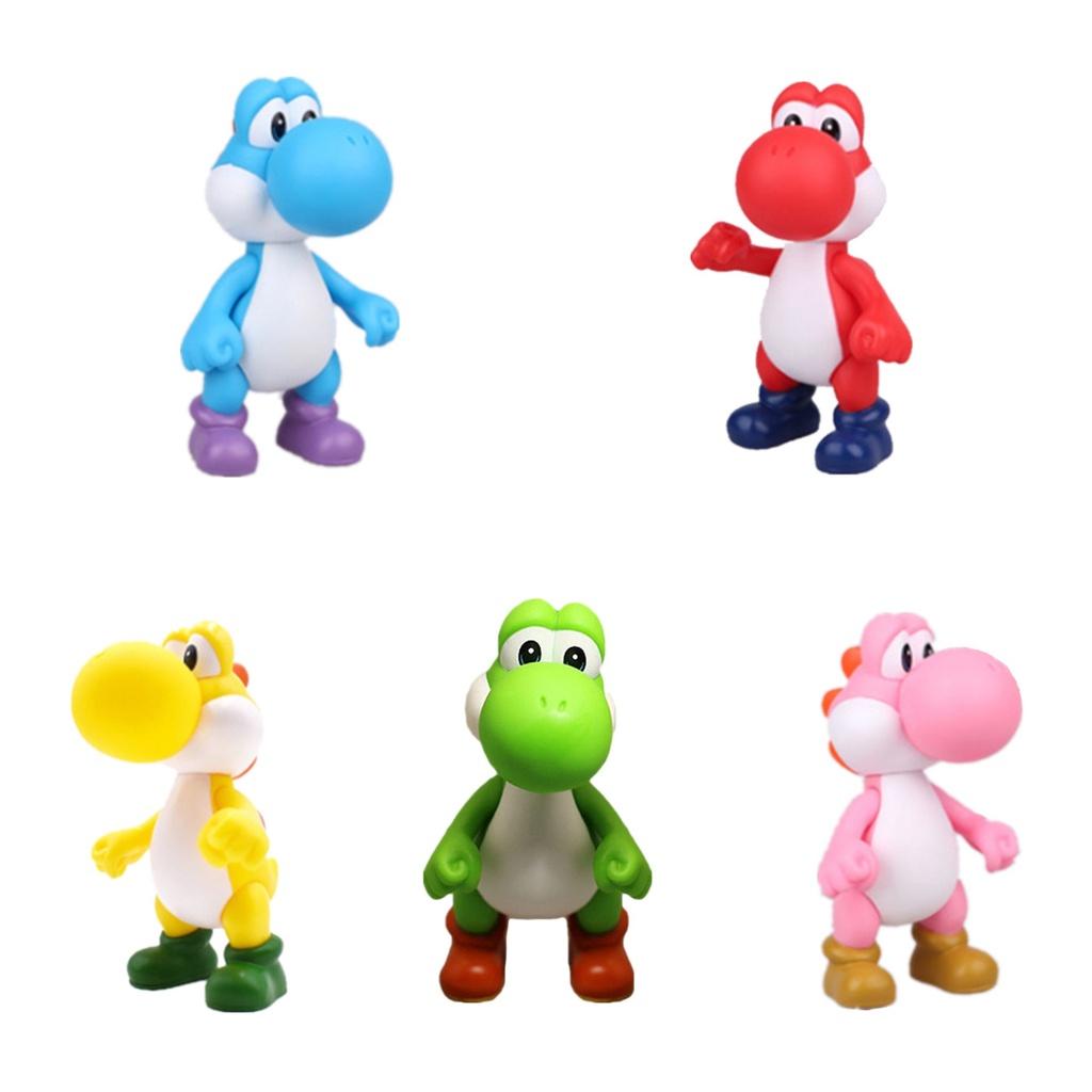 Super Mario Actionfigur Modell Pvc Material Sammlerstück Spielzeug für Auto und Schreibtisch