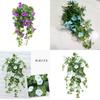Vibrant Artificial Fake Silk Morning Glory Flower Vine For Stunning Home Wall Decor