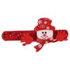 12Pcs Christmas Slap Bracelets Holiday Slap Wristbands For Kids Adult Christmas Party Supplies Stocking Fillers