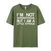 I M Not Superstitious But I Am A Little Stitious Hiphop Streetwear Man Clothes Graphic Tees Men High Quality Mens TShirt