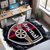 Arsenal F.C Pattern Rug, Indoor/Outdoor Mat, for Picnic, Gameroom, Bedroom, Office, Living Room, Home Decor Carpet, Birthday Gift