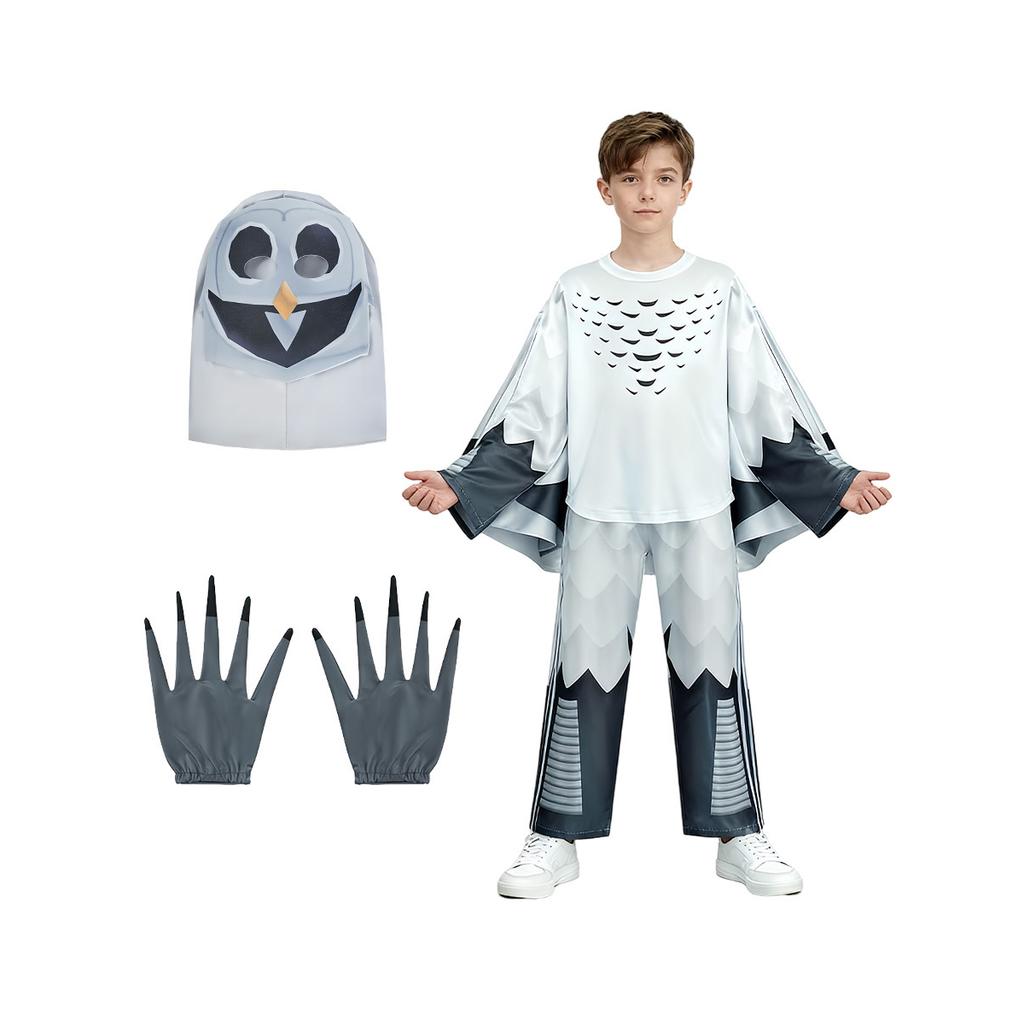 Non-Toxic 99 Nights In The Forest Deer Kids Cosplay Costume Animal Deer Owl Cosplay Jumpsuit Halloween Party Costumes For Adult Childre