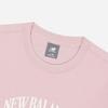 New Balance T Shirts Women's Pink Crew Neck Moderate Other NEF31292-PK