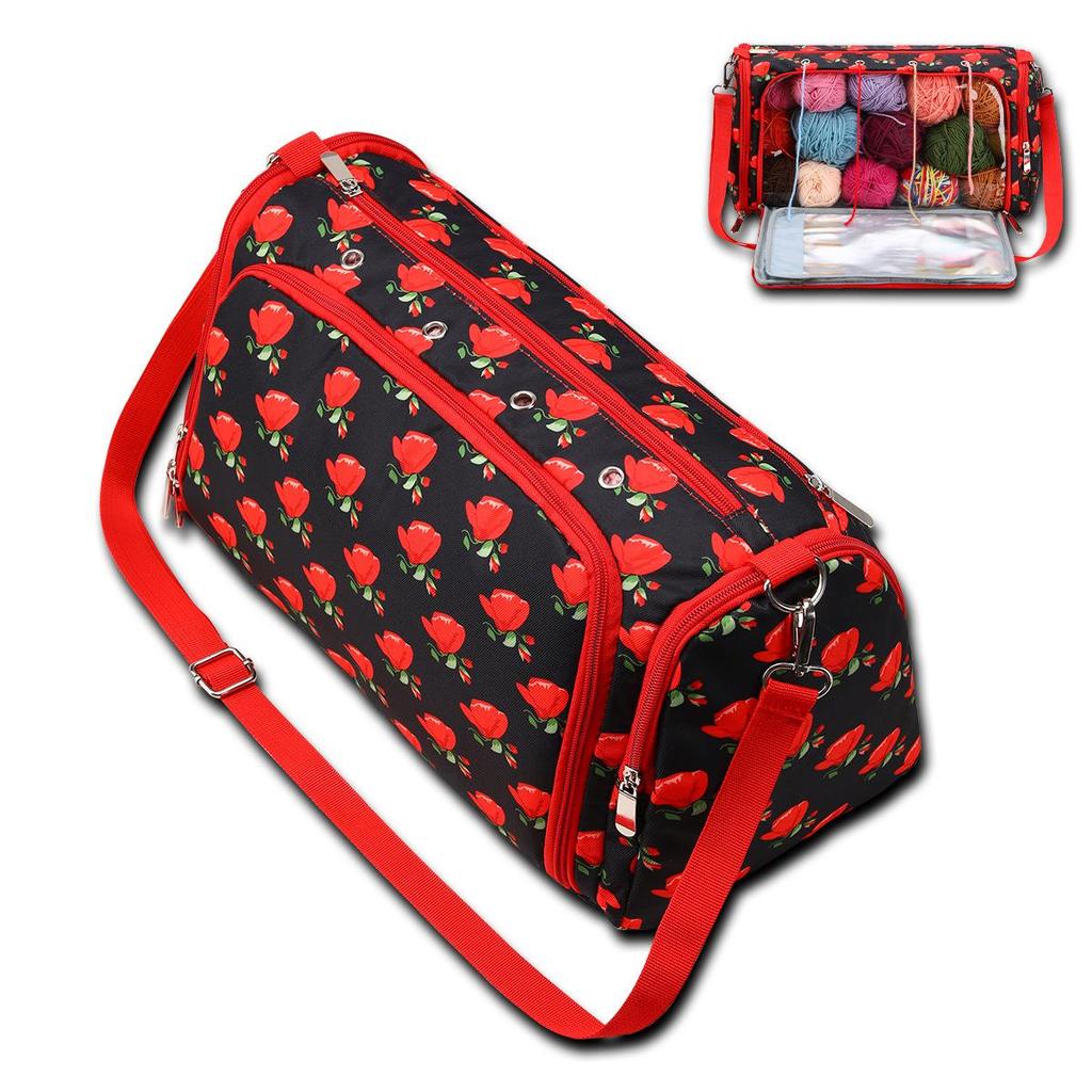 Multifunctional Yarn Storage & Knitting Tool Handbag