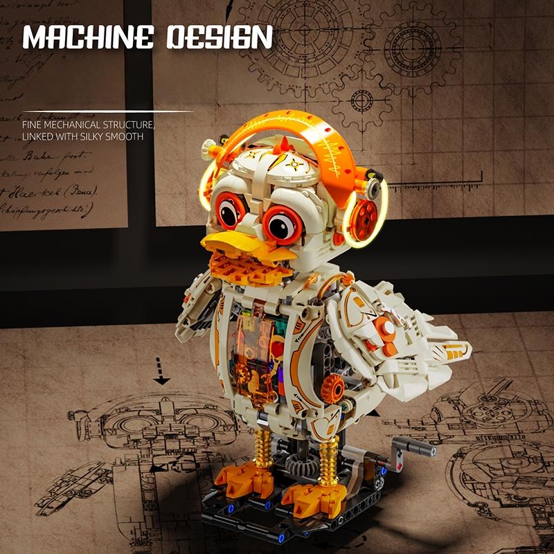 Brand-New Top-Grade Creative Top-Grade Mechanical First-Class Duck First-Class Building-Set Top-Grade Assembly-Bricks First-Class With High-Standard