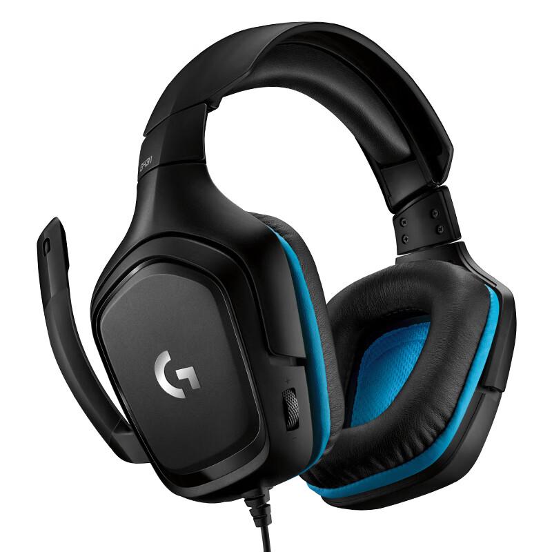 Logitech G431 Wired Gaming Headset with 7.1 Surround Sound