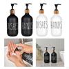 Liquid Bottle Soap Dispenser Manual Refillable Shampoo Lotion for