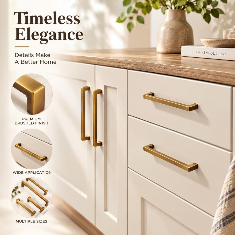Antique Bronze Drawer Pulls Minimalist Wardrobe Handles New Cabinet Handles  Kitchen Cabinets