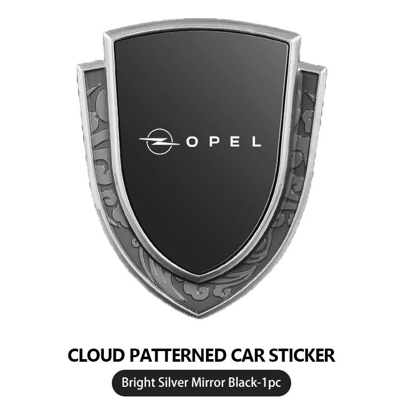 Car Sticker Metal Decal Window Body 3D Car Styling Decoration For Opel Corsa Mokka Astra Cascada Adam Insignia Meriva Vectra
