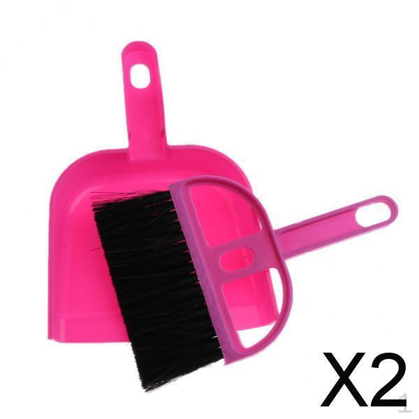 

2xНабор лопатки и метлы для домашних животных (собак, кошек) мини-совок подметальные инструменты красный