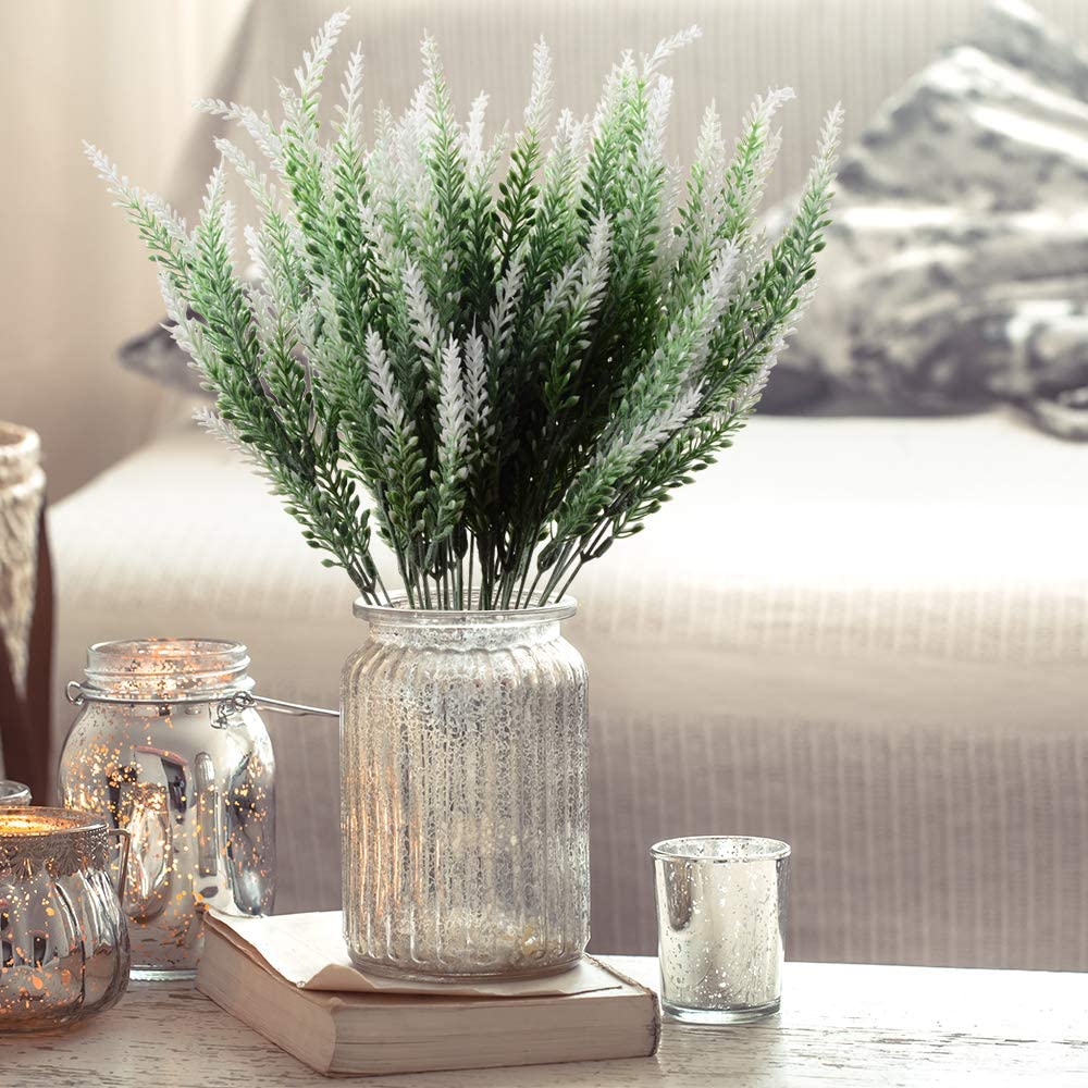 1/3 Stück Künstliche Plastikblumen Lavendel Mehrfarbig Vasen Heimtischdekoration Hochzeit Brautsträuße Haushaltsprodukt Großhandel