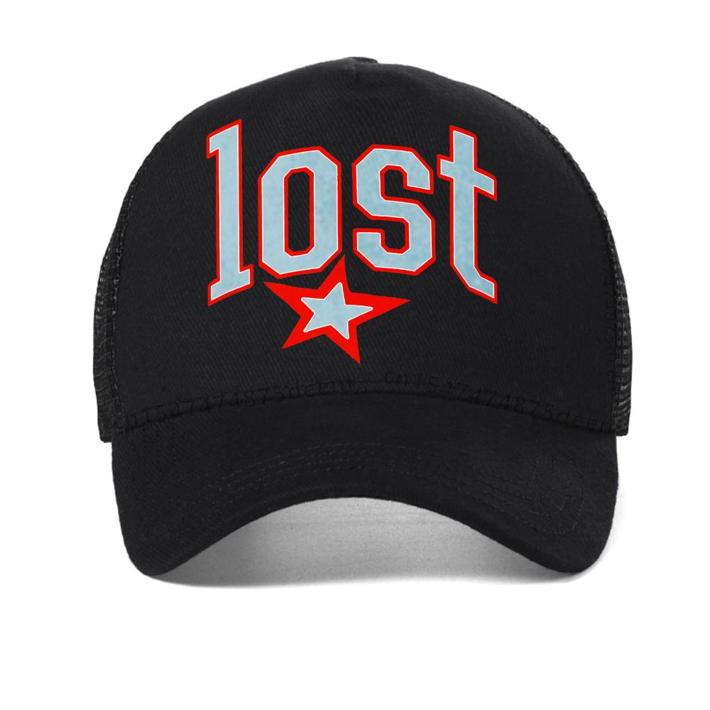 Gorra de béisbol con estampado gráfico 'Mood of the Day Calm' Unisex Verano Casual visera moda Mujeres Malla transpirable Gorras Snapback