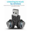 2 In1 USB Bluetooth5.0 Transmitter Receiver Wireless Car Adapter Audio AUX Adapter Bluetooth Ha F2F9
