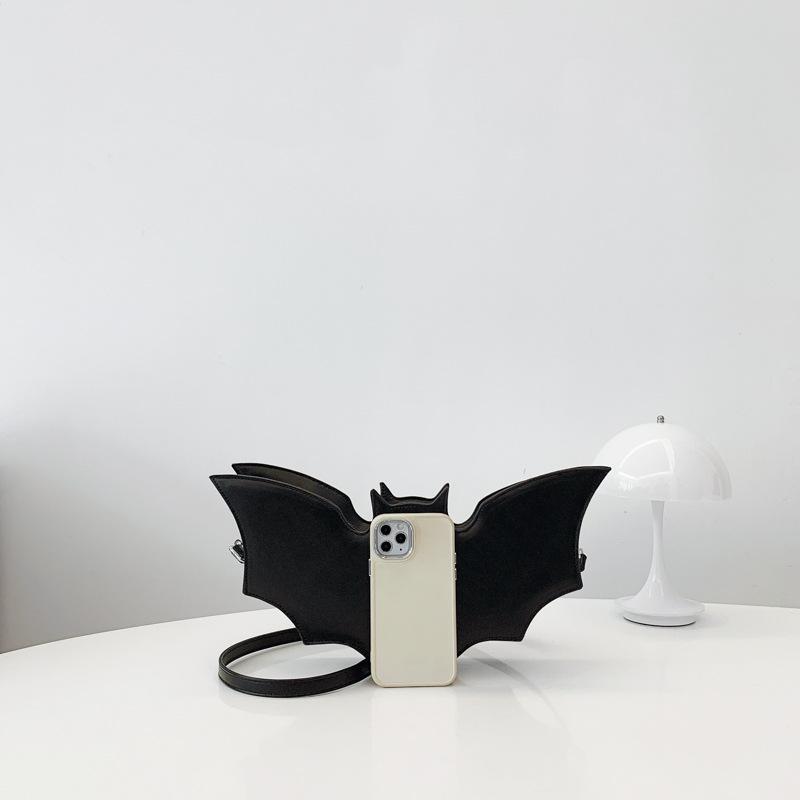 Halloween Bat Bag 2025 New European and American Fashion, Fun Personality, Versatile, One-shoulder, Cross-Arm Bag, PU