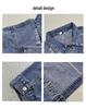 Women's Versatile Ripped Denim Jacket - European & American Style, Loose Fit