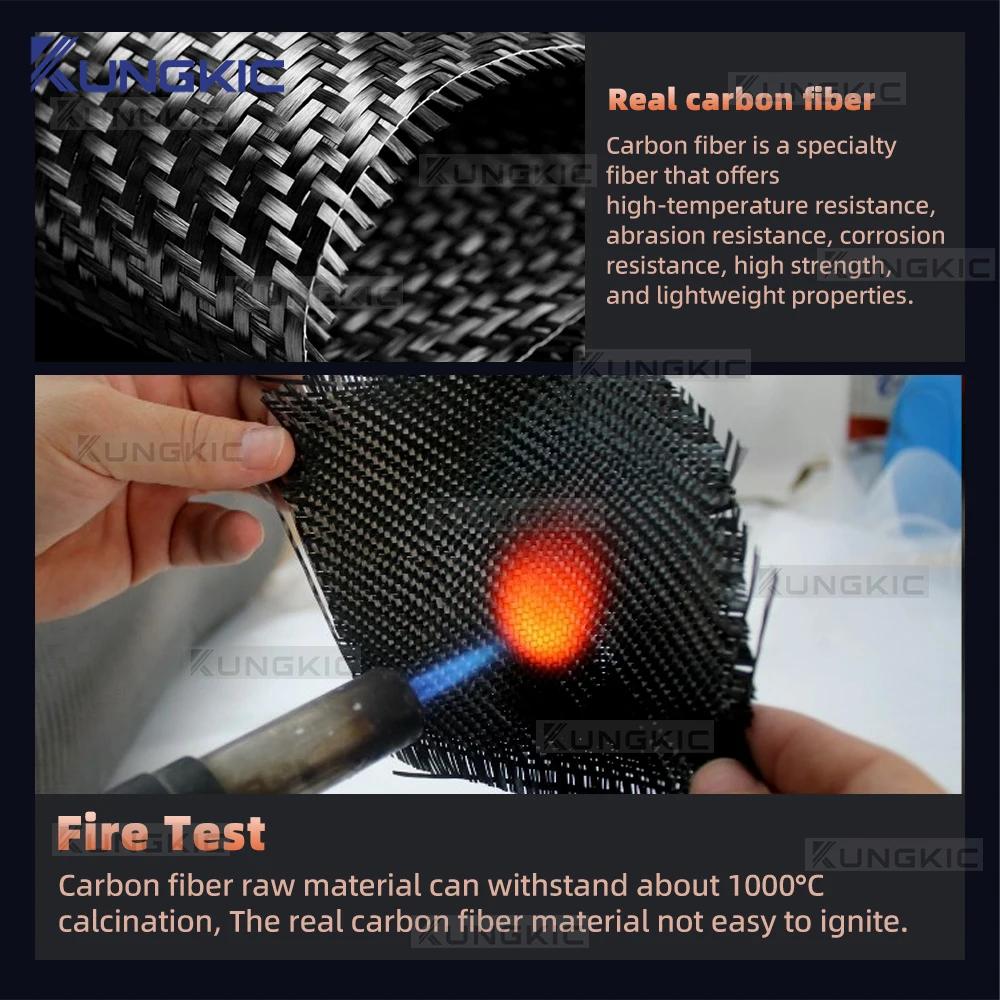 Real Dry Carbon Fiber For Abarth 595/695/595C/695C Fiat 500/500c 2016-2024 Fiat 500e 12-19 Car Cab Dashboard under Panel Trim