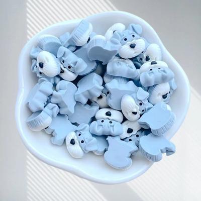 20 Stück Neu Süß Mini 13*14mm Hund Harz Serie Flache Rückseite Scrapbooking DIY Schmuck Handwerk Dekoration Zubehör