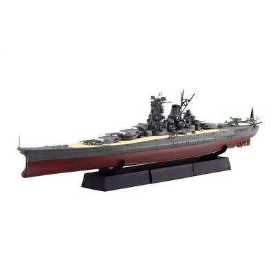 Fujimi 1/700 Imperial Japanese Navy Series No.2 Battleship Musashi (Show 17/Upon Completion) Full Hull Model Kit, Gray