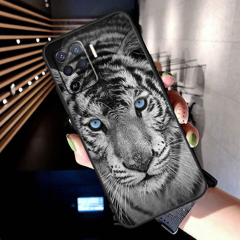 Wolf Dog Cat Bird Lion Tiger Animal Case For Oppo A17 A57 A77 A76 A16 A96 A18 A60 A80 A40 A38 A58 A78 A98 A94 A74 A54 A15 A5 Pro