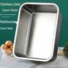 Lijia Stainless Steel Rectangular Buffet Pan