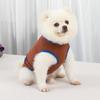Warm Dog Cat Vest Clothes Autumn Winter Pet Costume with Towing Ring for Chihuahua Poodle Clothing Maltese French Bulldog Jacket