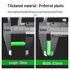 Green Plastic Expansion Tubes & Plugs: M6/M8 Wall and Wood Screw Anchors (6mm & 8mm)