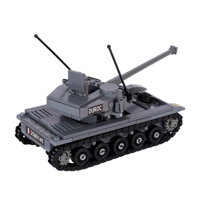 MOC Military Tank Series Building Blocks Army Soldier Figures Vehicle Special Force Armored US Car Cannon Truck Bricks Toys Gift