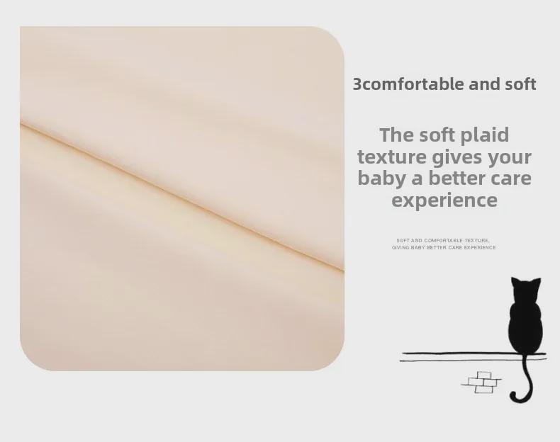 Autumn Brushed Velvet & Combed Cotton Baby Spandex Fabric for Home Wear