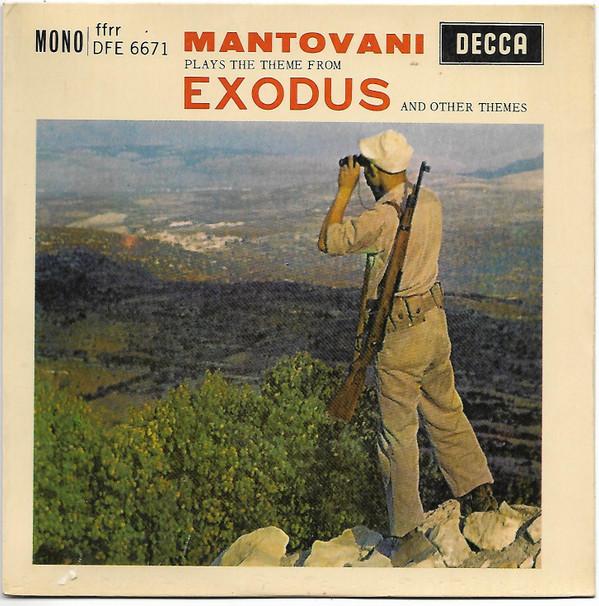 

7inch Record MANTOVANI - Plays The Theme From Exodus And Oth DFE6671 Decca 1961 UK Pop Used