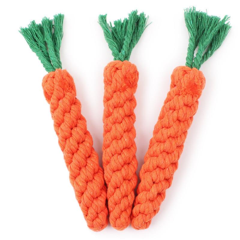 

Cotton rope toy pet weaving gnawing toy grinding teeth dog toy new cotton rope toy set