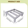 Durable Metal Rack Shelf Storage Stand Stainless Steel Floor Rack for Office Basement Supermarket Shop
