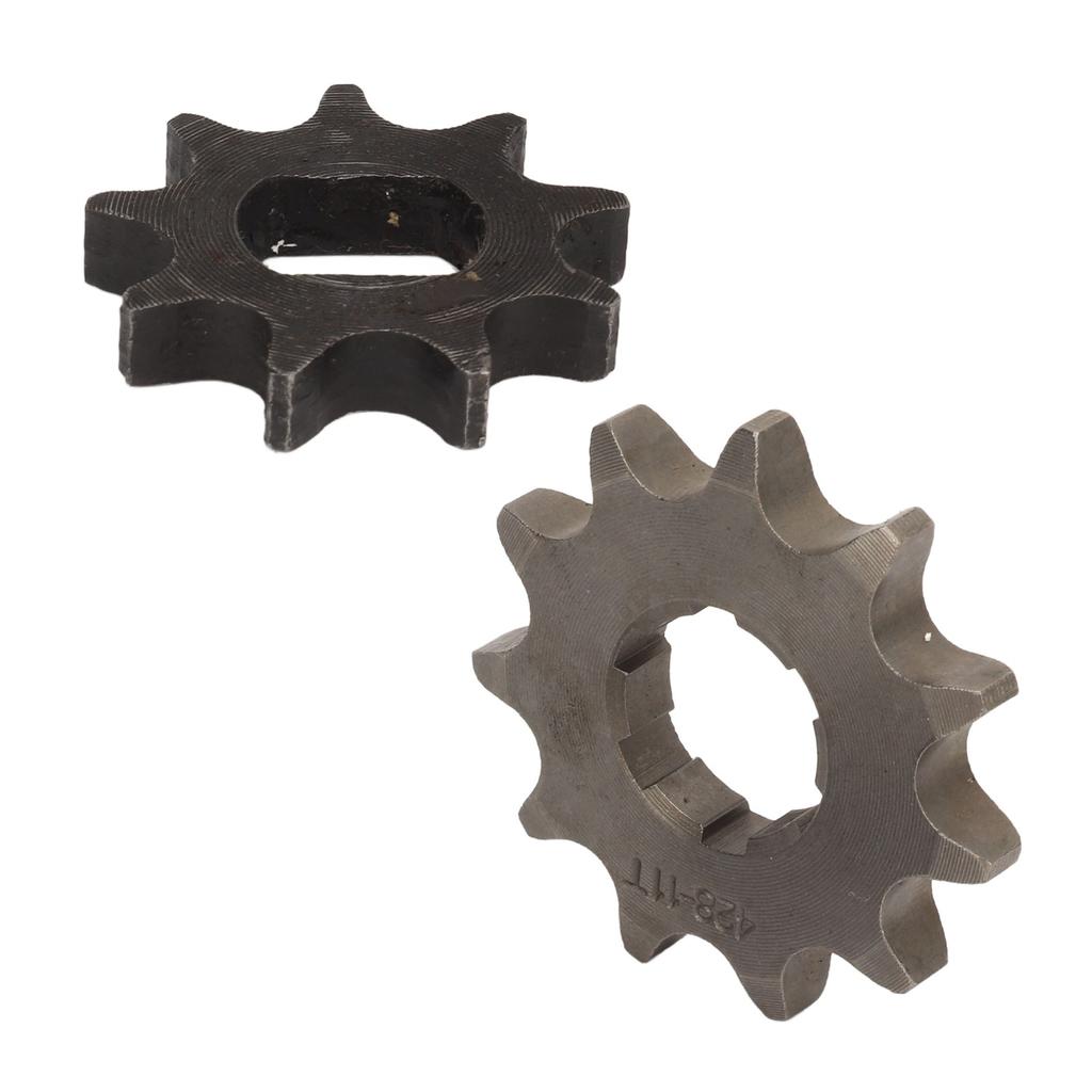 428 11T 20mm Sprocket 9T 12x17mm H Hole Chain Sprocket Kit Steel for Ordinary Engine