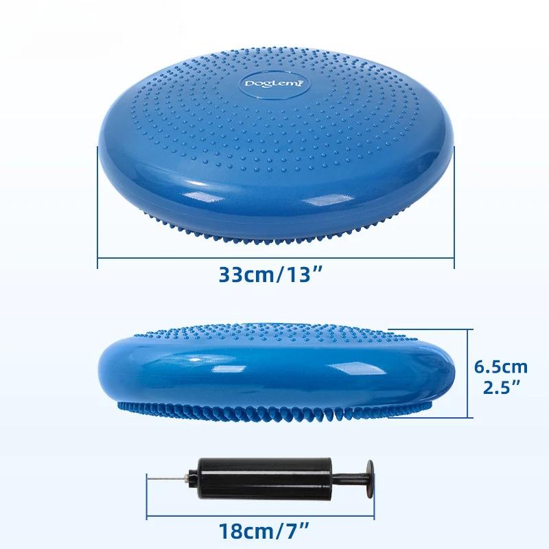 Cuscino Massaggio per Animali Piatto di Equilibrio Imbottito Cane Palla Yoga Creativa Allenamento Riabilitazione Prodotti per Animali Domestici Giocattoli Accessori
