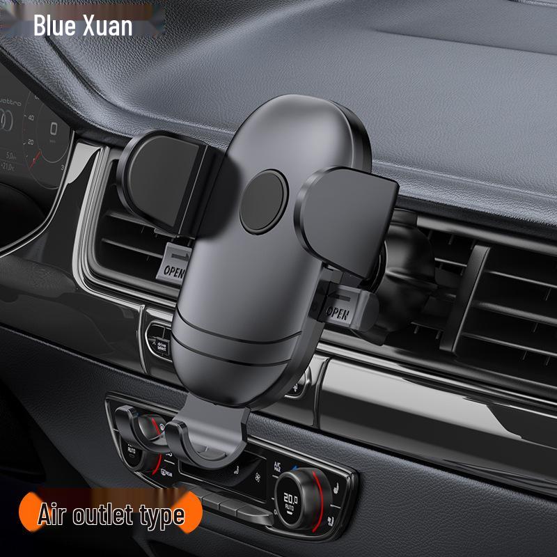 Universal Telescopic Car Phone Holder with Air Vent and Dashboard Mount