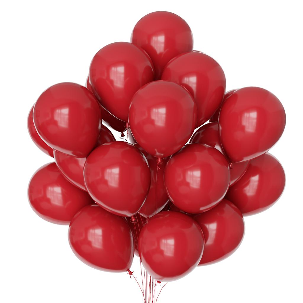 10ks Sada 5palcových černých latexových latexových párty balónků na narozeninovou oslavu Párty balónky Narozeninové balónky Latexový balónek