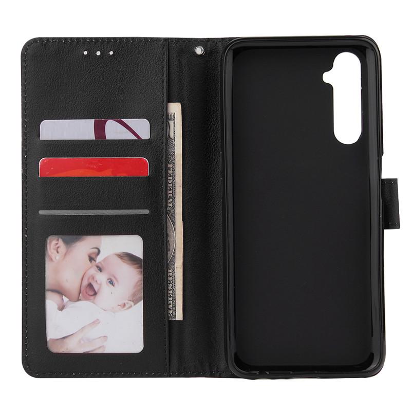 OPPO Realme 6 Leather Case On For Coque OPPO Realme 5 Pro Case Magnetic Flip Cover for OPPO Realme C11 3 5 6 Pro Phone Case Etui