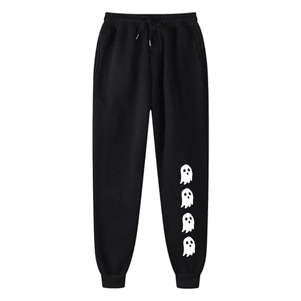 Ladies' Printed Unisex Casual Pocket Drawstring  Pants