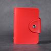 Hasp Leather 24 Slots Bits Business Card Bag Card Case Men Women ID Holders Bank Credit Card Organizer Bags Passport Card Wallet